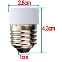 E27 to E14 fitting - bulb - lamp converterLighting fittings