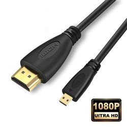 Micro HDMI to HDMI cable - V1.4 - 1080P - ultra HDCables