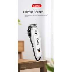 Kemei 809A - professional hair clipper - trimmer- adjustable speed - LEDHair trimmers