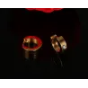 Small hoops earrings - with zirconia - stainless steelEarrings