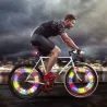 Bicycle wheel spokes lights - reflective tubes - 12 piecesBicycle