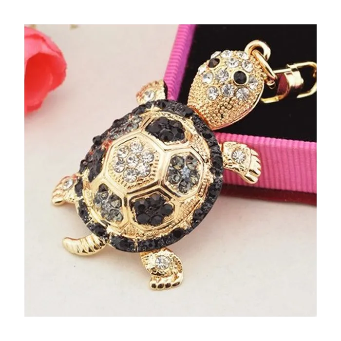 Crystal turtle - keychainKeyrings