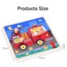 3D wooden puzzles - cartoon animals - educational toyWooden