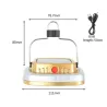 COB LED camping light - solar lantern - with hanging hookSolar lighting