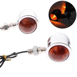 Motorcycle turning signal lights - indicators - 12V - 2 piecesTurning lights