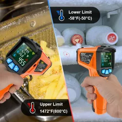 Digital infrared thermometer - laser gun - LCD - IR - non contactThermometers