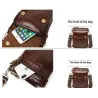 Luxurious shoulder bag - flap design - genuine leatherBags