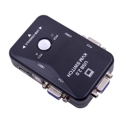 KVM switcher - splitter - 2 port - USB 2.0 - 1920*1440 VGA SVGACables