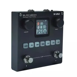 M-vave blackbox amp modeler - rechargeable guitar & bass multi-effects processorGuitars