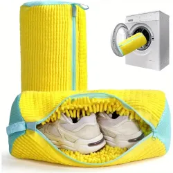 Shoe washing machine bag – durable mesh laundry bag for sneakers, secure zipperZippers