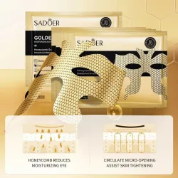 1/5/10/20 pieces / Golden collagen eye mask - moisturizing firming anti dark circle eye patchesSkin