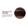 Genuine leather belt with flower motifBelts