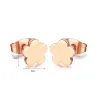 Rose Gold Stainless Steel Earrings 2 pairEarrings