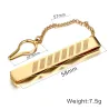 Elegant Tie Clip ClampCufflinks