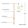 Asymmetry Star String Long EarringsEarrings