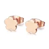 Rose Gold Stainless Steel Earrings 2 pairEarrings