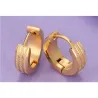 Round Gold Hoops EarringsEarrings