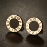Roman numerals letters stud earringsEarrings