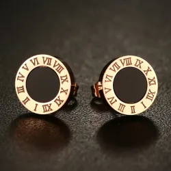 Roman numerals letters stud earringsEarrings
