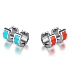 Small silver hoops earringsEarrings