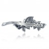 Double Butterfly Crystal Hair Clip Hairpin