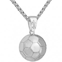Football - rugby ball - volleyball pendant stainless steel necklaceNecklaces