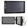 Bluetooth car radio - DIN 2 - 7'' Inch LCD touch screen - MP3-MP5 player - USB - MirrorLinkDin 2