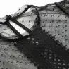 Lace Applique Sheer Dot Mesh BodysuitBlouses & shirts
