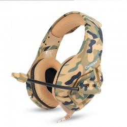 PS4 PC Computer Xbox One - camouflage headphones - headset with microphoneEar- & Headphones