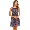 Floral print short dressDresses