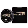Mega8 super strong 274M 8 strands weaves PE braided fishing line rope multifilamentLines