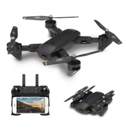 DM DM107 WIFI FPV Dual 2MP Camera Optical Flow Altitude Hold Foldable RC Drone Quadcopter