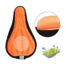 3D silicone bike seat cover cushionSaddles
