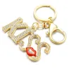 Kiss letters - crystal keychainKeyrings
