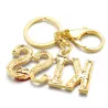 Kiss letters - crystal keychainKeyrings