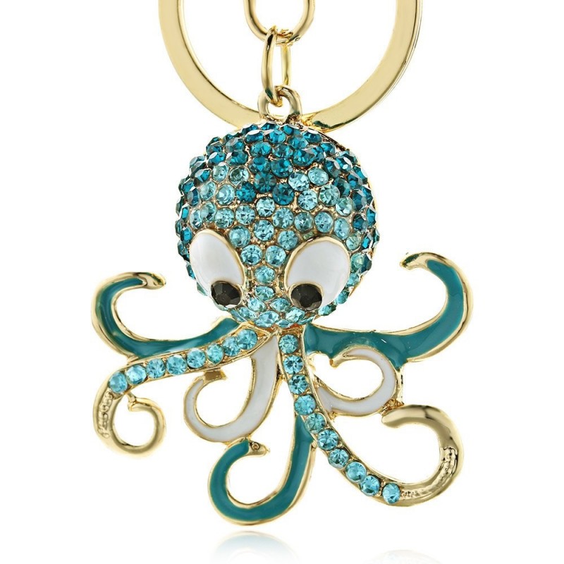 keychain reversible octopus