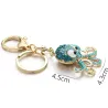 Crystal octopus keychain - keyringKeyrings