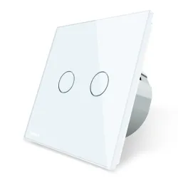 220 - 250V wall crystal glass touch switch panelLights & lighting