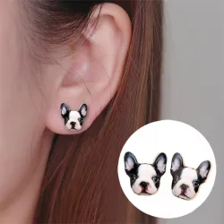 French Bulldog - stud earringsEarrings