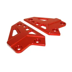 Motorcycle footrest heel guard plate for Kawasaki Z900Foot rests