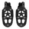 Universal motorcycle metal footrests with spring 8mm 2 pcsFoot rests