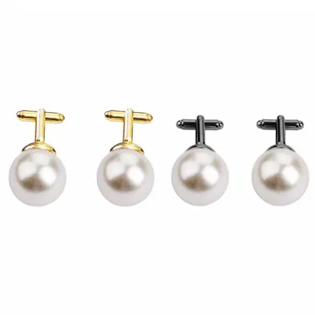 Pearl cufflinks unisexCufflinks