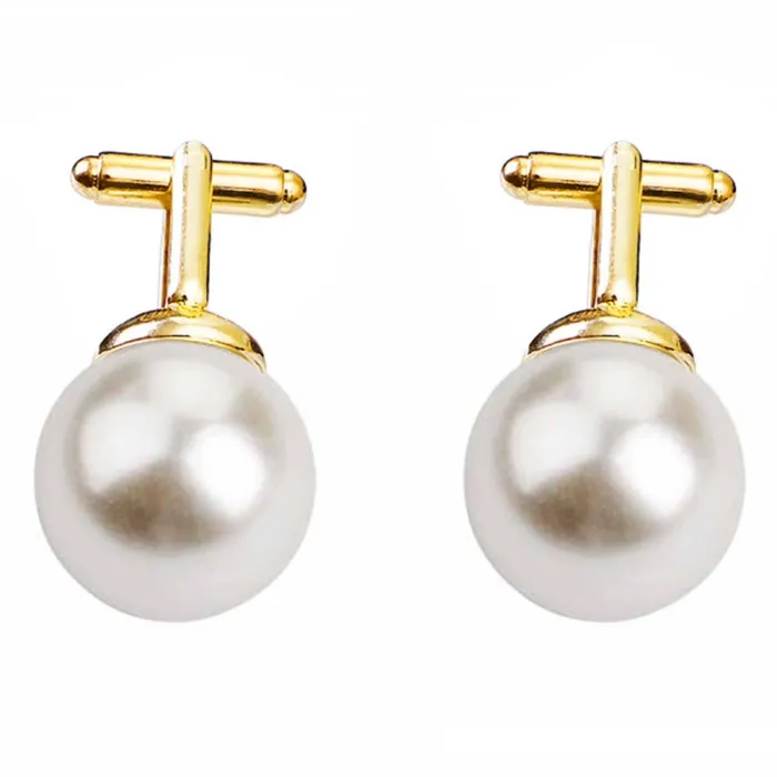 Pearl cufflinks unisexCufflinks