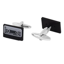 Retro cassette tape cufflinksCufflinks