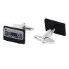 Retro cassette tape cufflinksCufflinks