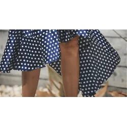 Fashion polka dot dressDresses