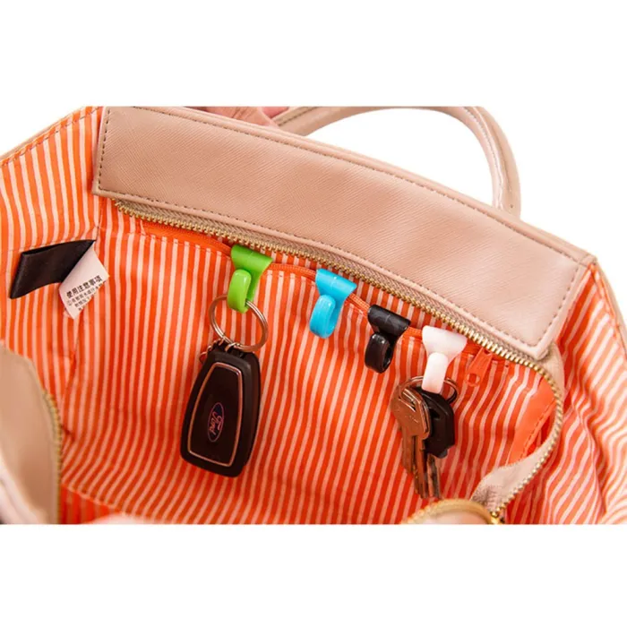 Mini bag clips - key holder hooks 2 pcsBags