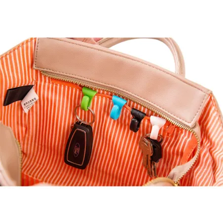 Mini bag clips - key holder hooks 2 pcsBags