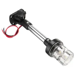 12-24V - fold down - LED navigation light for boat & yacht - 25cmLED