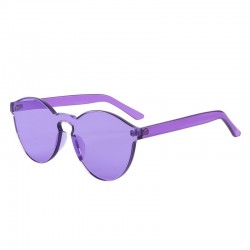 Transparent - plastic sunglasses - unisex